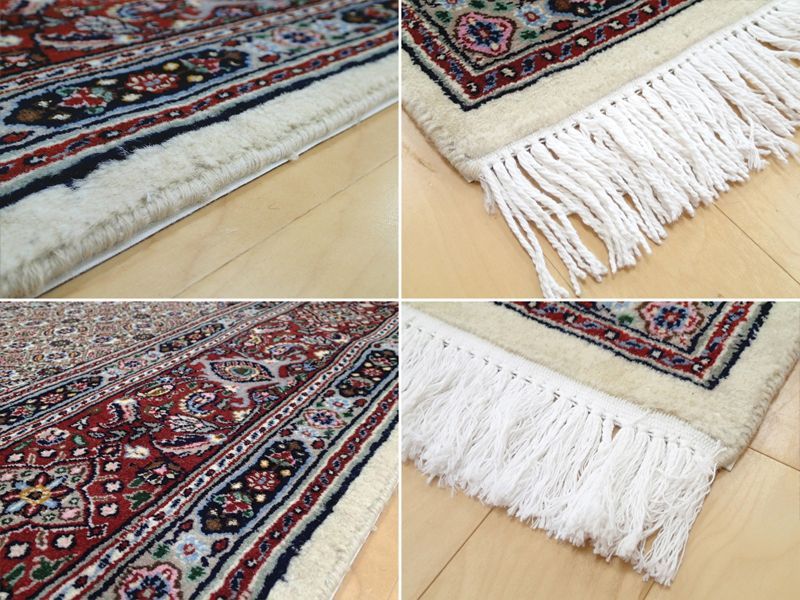 当店限定販売 ペルシャ絨毯 手織りグーチャン産 165×120 クルディ織 ...